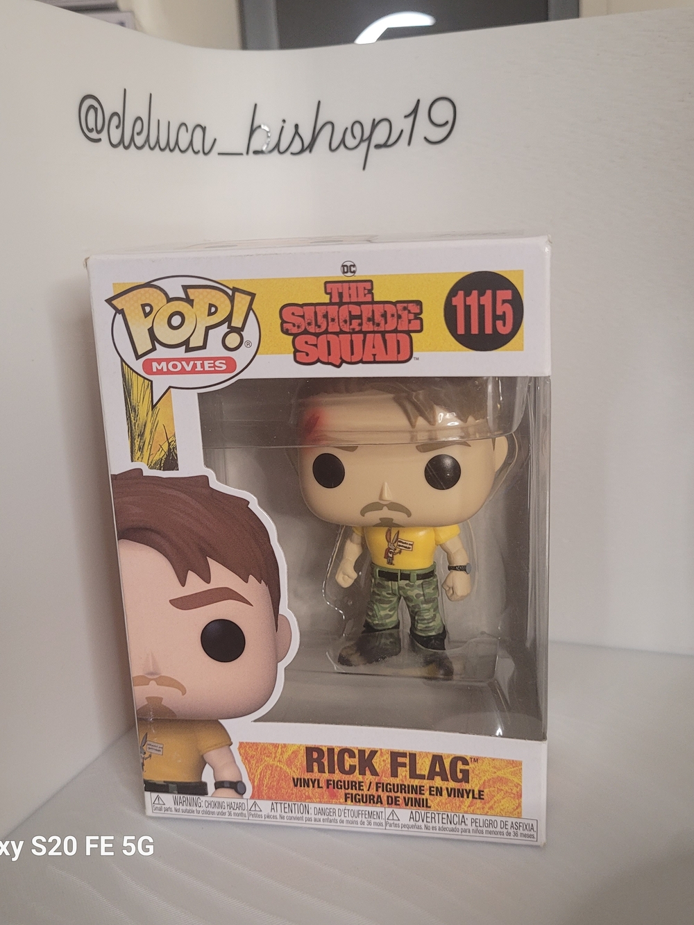 Funko Pop! Movies The Suicide Squad #1115 Rick Flag Vinyl Figure
